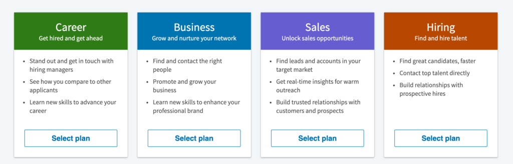 LinkedIn plans