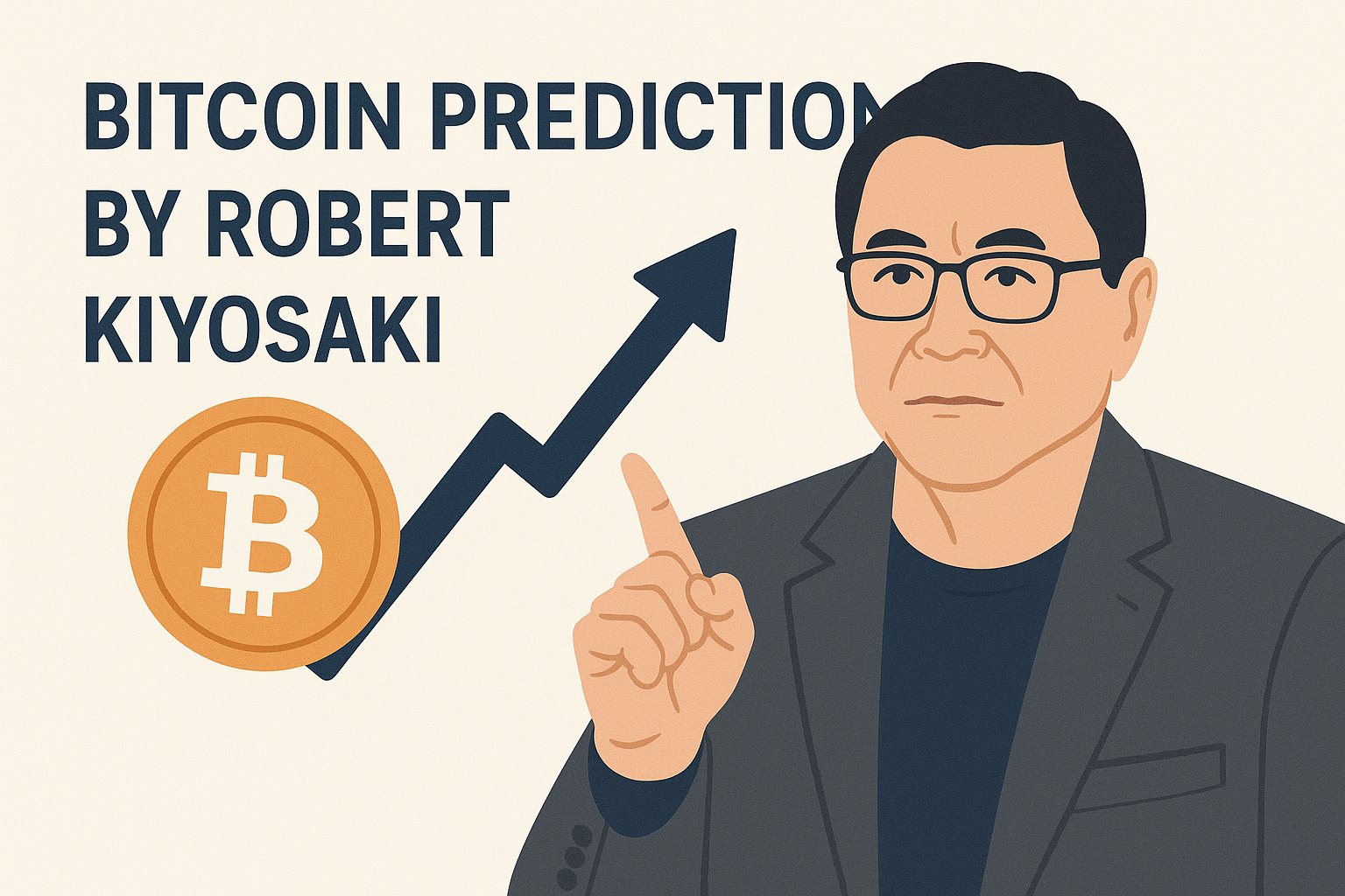 Bitcoin prediction by Robert Kiyosaki