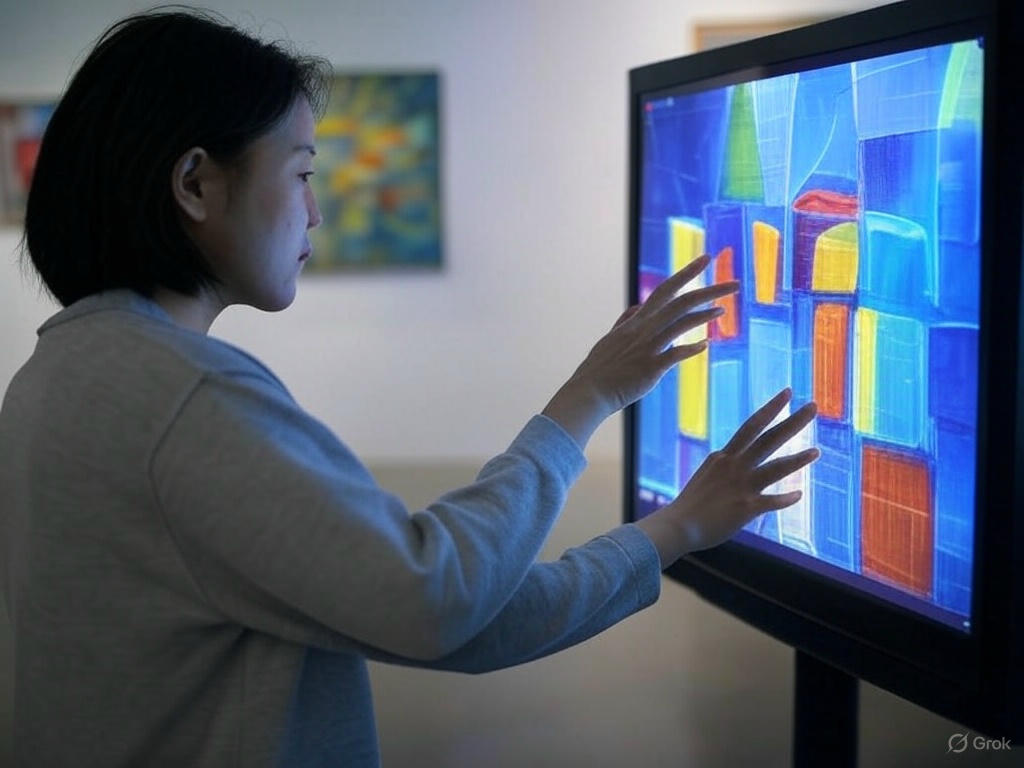 How touchscreen works image