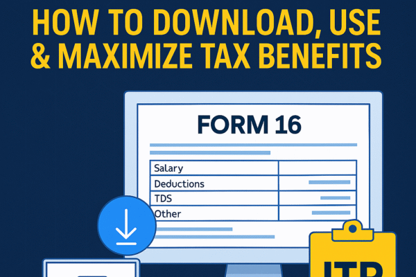 ITR filing with Form 16