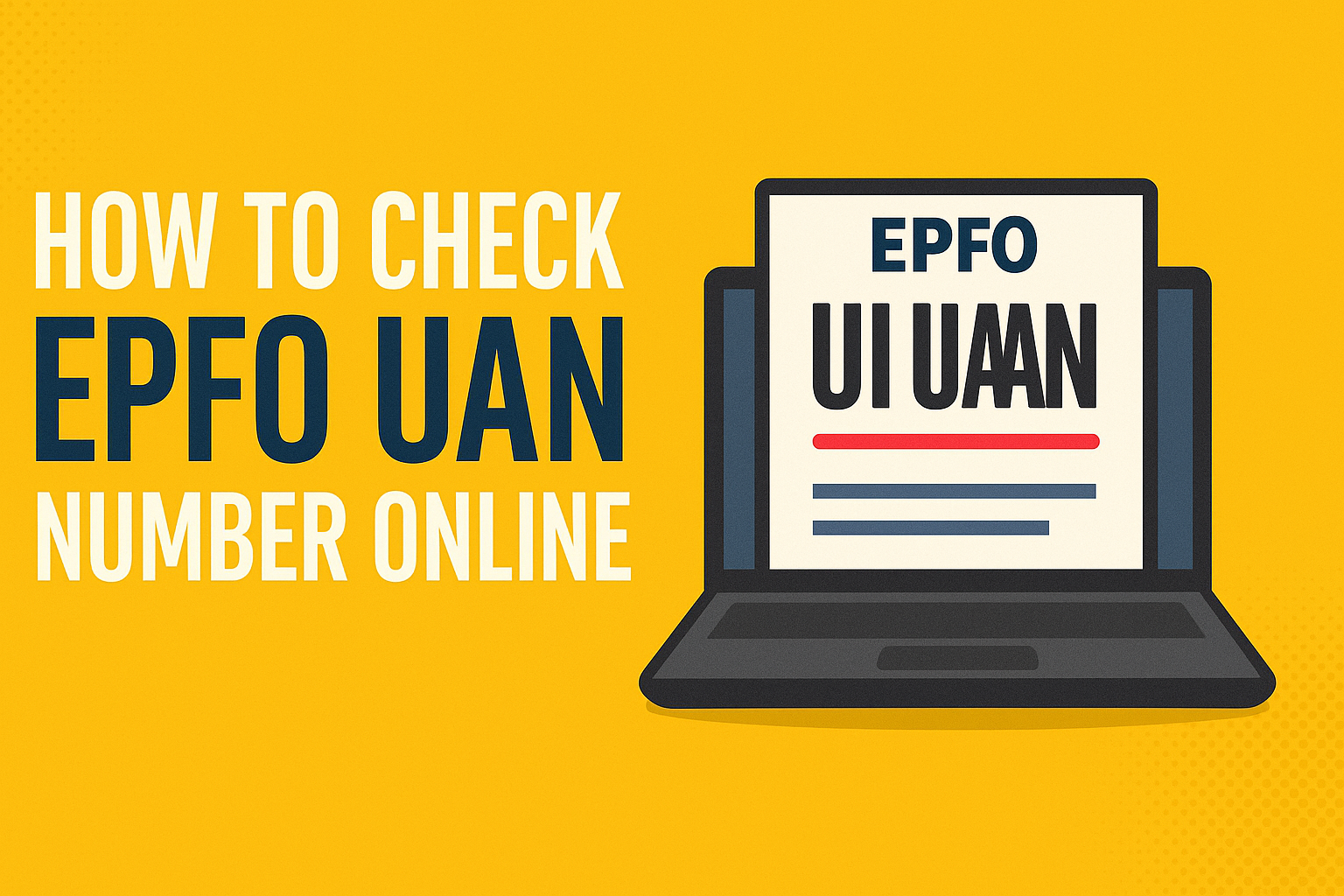 EPF account UAN check