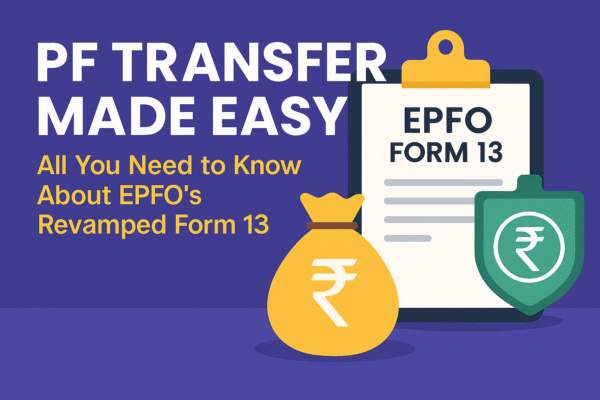 PF transfer simplified with Revamped Form 13 – Faster Claims, No Employer Approval Needed PF Form 13 New update