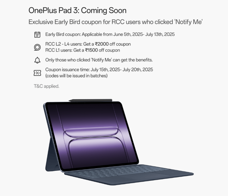 Oneplus Pad 3 the best android tablet 2025