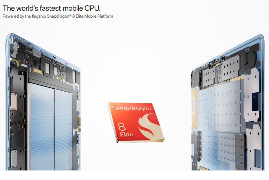 OnePlus Pad 3 the super fast processor