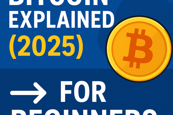 Bitcoin Explained for Beginners (2025): What It Is, How It Works, and How to Get Started Bitcoin Guide for new Beginners 2025 new