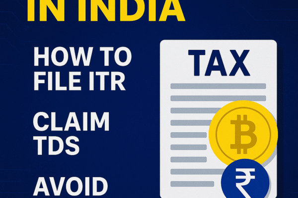 Crypto Tax in India 2025: How to File ITR, Claim TDS & Avoid Penalties on Digital Assets Crypto tax in India 2025