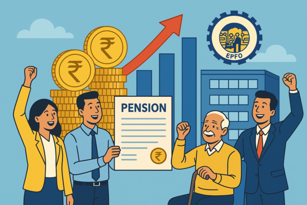 EPFO EPS-95 update — salary cap raised to ₹25,000 benefiting 6.5 crore employees