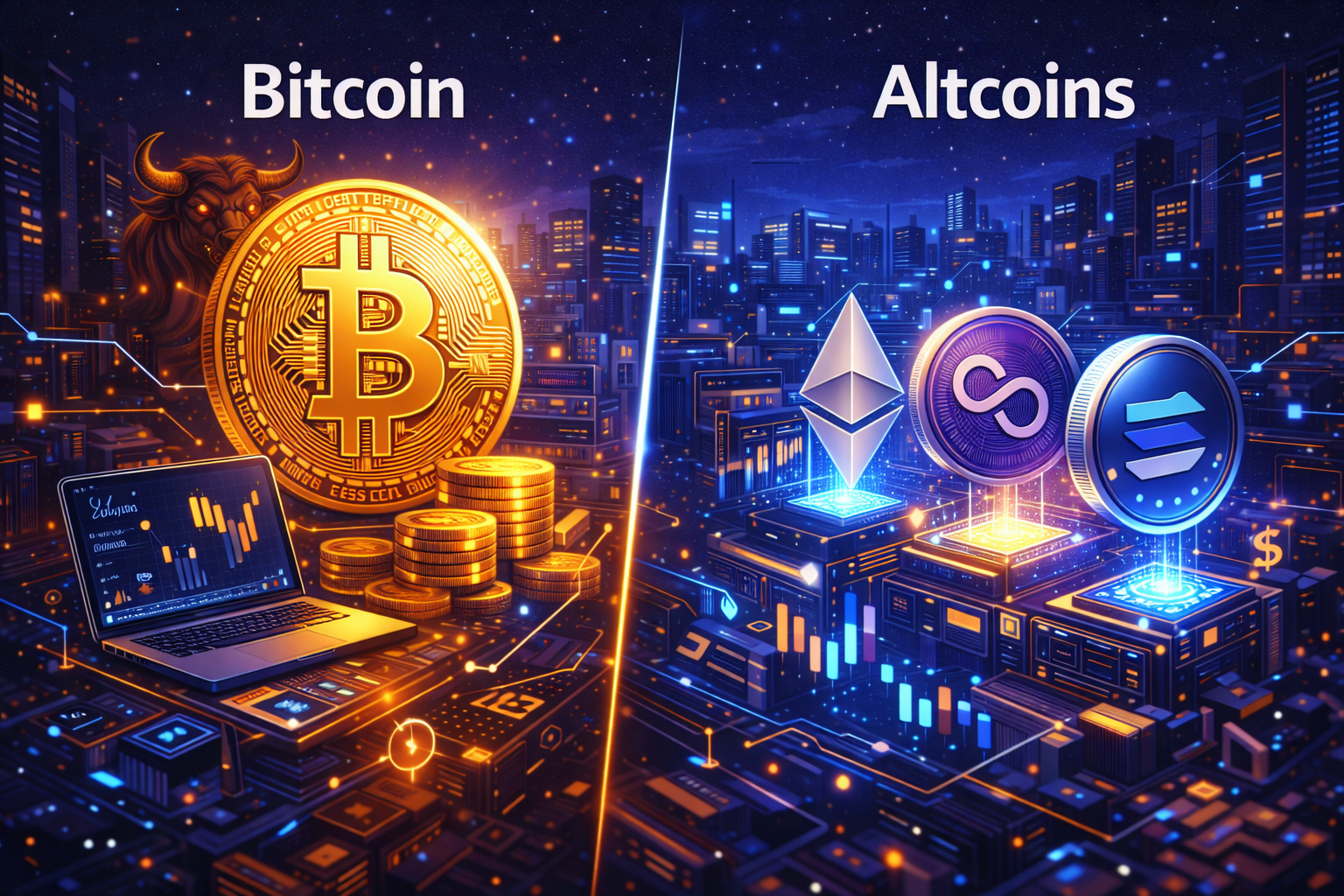 Bitcoin or altcoins? Explore how smart money is allocating in 2026, comparing risk, returns, and strategy in the evolving crypto market.