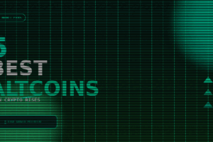 Cryptocurrency coins including Ethereum, Solana, and Cardano representing best altcoins to buy during market uptrend